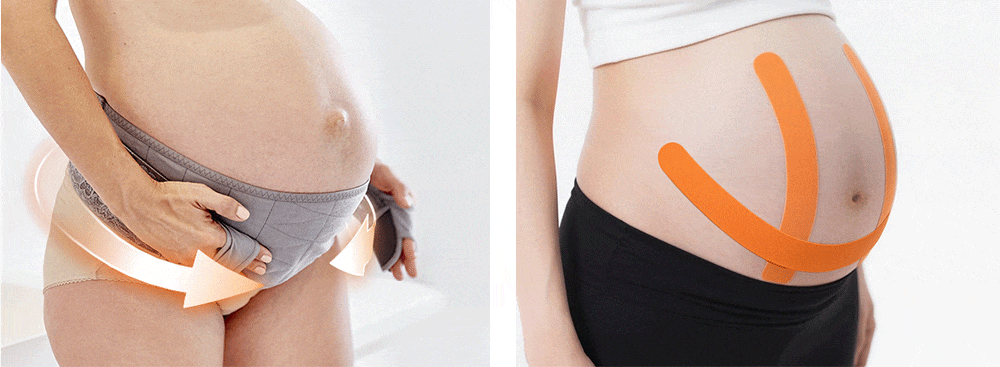 孕期蕾絲護膚機能托腹帶 孕期蕾絲護膚機能托腹帶