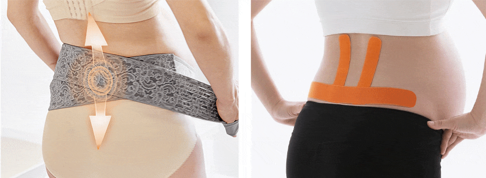 孕期蕾絲護膚機能托腹帶 孕期蕾絲護膚機能托腹帶