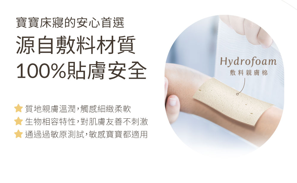 Hydrofoam 敷料親膚棉寢具系列