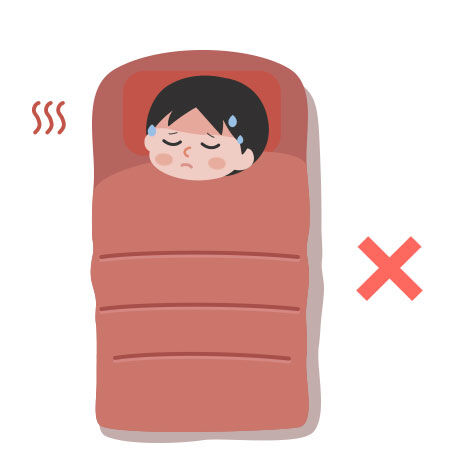 全分離式兒童睡袋組