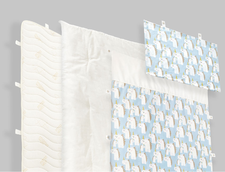 全分離式兒童睡袋組