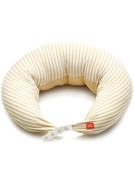 敷料親膚棉月亮枕套-米黃2