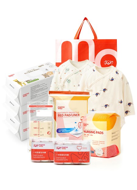 媽寶待產包超值8件組-白色1