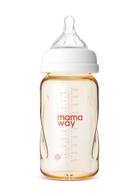 PPSU雞蛋奶瓶超值組(4大2小)+贈奶瓶蔬果清潔洗補充包x3-黃色2