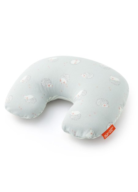 成長寶貝枕套-刺蝟-灰藍2