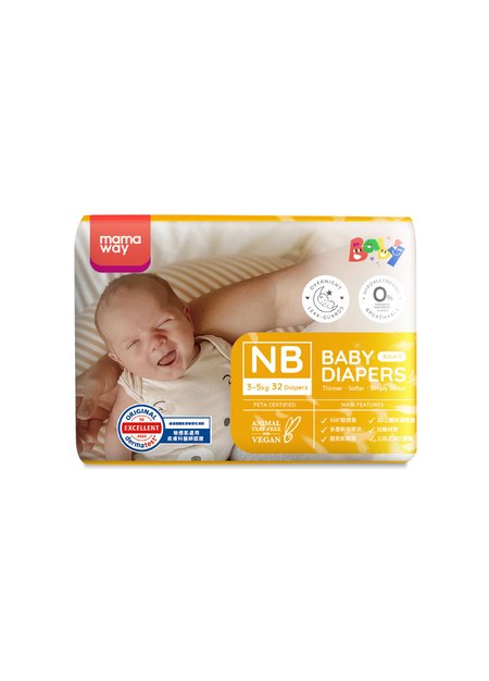 嬰兒尿布/紙尿褲(NBx32片)-NB1