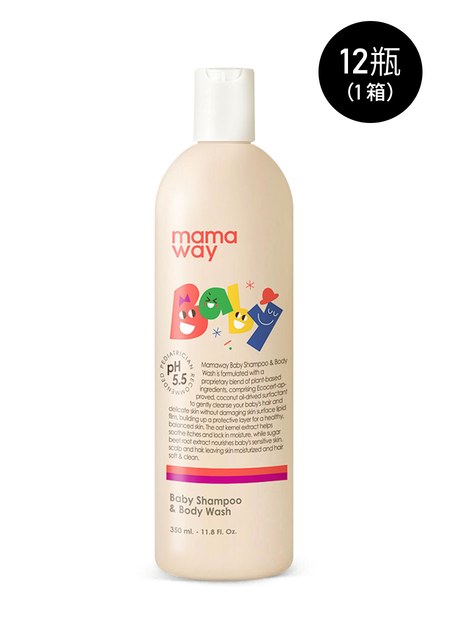 嬰兒洗髮沐浴露(12罐/箱)-1