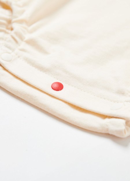 BABY迪士尼棉質拉克蘭寬鬆包屁衣-胡迪-駝色3