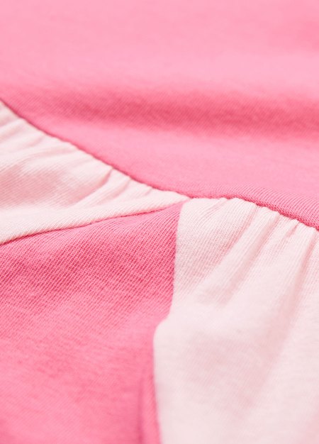 BABY迪士尼公主造型包屁洋裝(附髮帶)-桃紅2