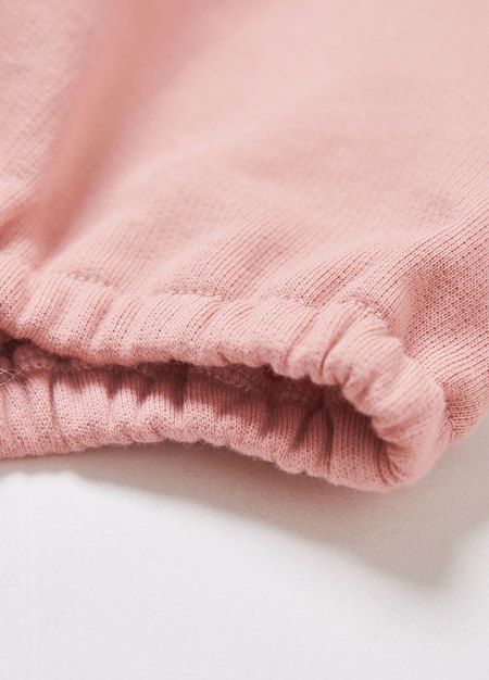 BABY迪士尼毛圈寬鬆包屁衣-奇奇蒂蒂-粉橘4