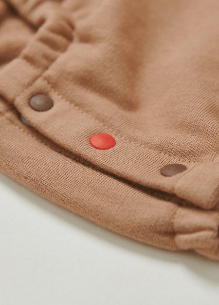 BABY迪士尼毛圈寬鬆包屁衣-獅子王-駝色3