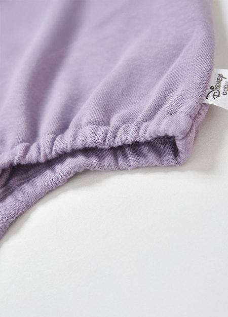 BABY迪士尼毛圈寬鬆包屁衣-費加洛-淺紫4