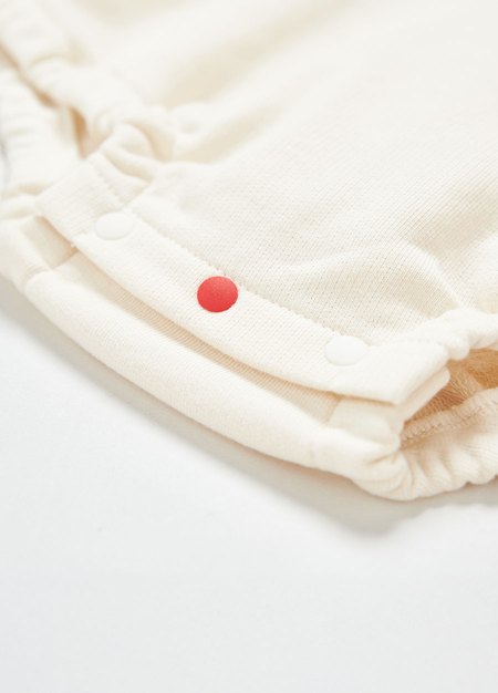 BABY迪士尼毛圈拉克蘭寬鬆包屁衣-奇奇蒂蒂-駝色3