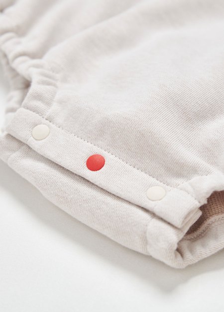 BABY迪士尼毛圈拉克蘭寬鬆包屁衣-奇奇蒂蒂-淺紫3