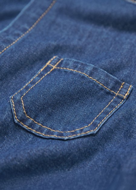 BABY牛仔連帽外套-深藍2