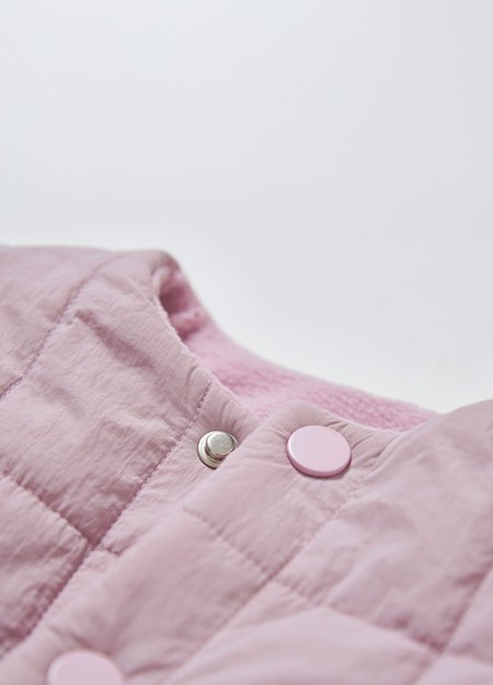 BABY壓紋雙面穿鋪棉背心-淺紫3