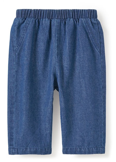 BABY Boyfriend牛仔褲-深藍1