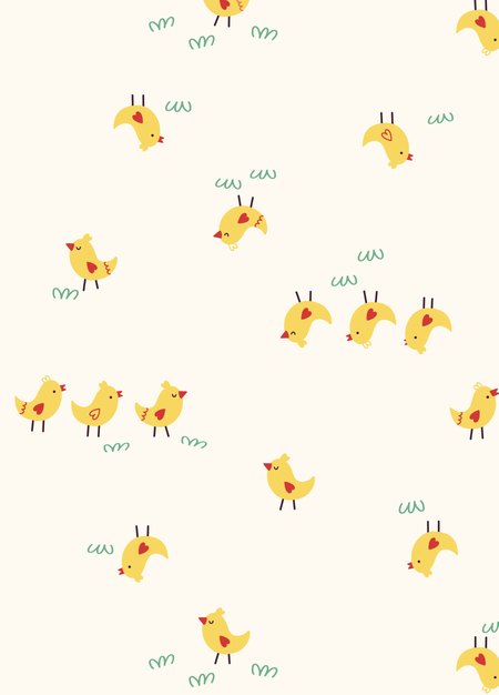 新生兒 短袖連身包屁衣-小雞-米色3