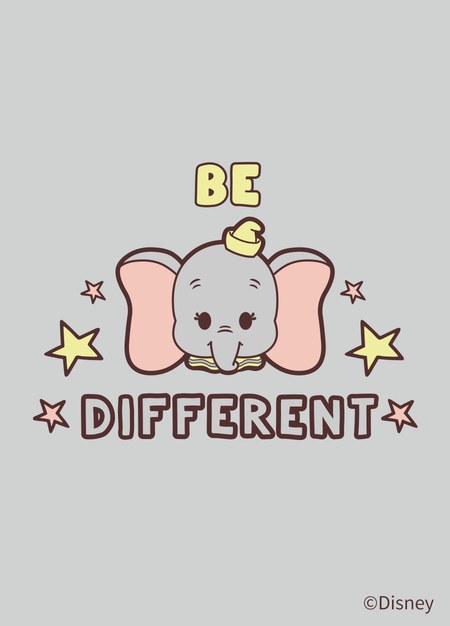 新生兒迪士尼Q彈棉質包屁衣-小飛象-灰藍3