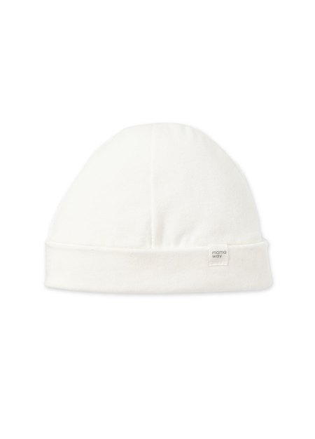 早產兒長袖連身衣(附帽子)-米色4