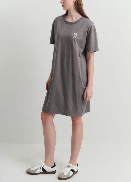 迪士尼木偶奇遇記孕哺洋裝-灰色3