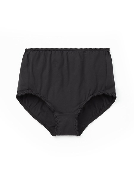 Meryl抗菌涼感孕婦內褲(高腰2入組)-黑色1