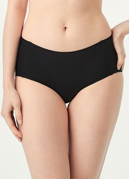 零著感無痕內褲-黑色1