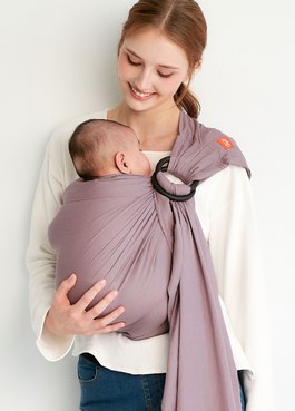 日系沁涼亞麻育兒背巾