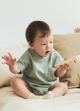 BABY涼感寬鬆包屁衣