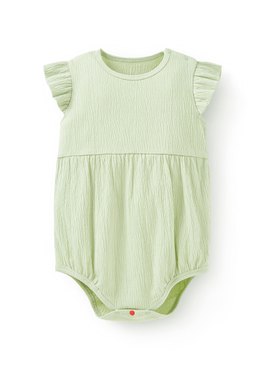 BABY荷葉邊澎澎包屁衣 - 果綠