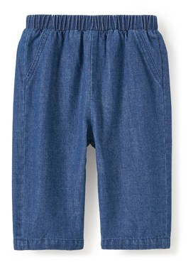 BABY Boyfriend牛仔褲 - 深藍