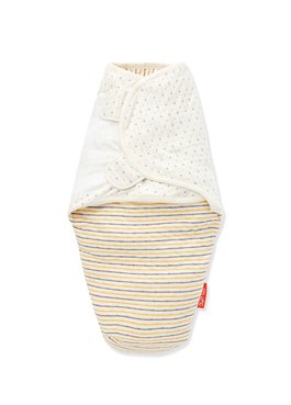 蠶寶寶抗菌包巾 - 黃色