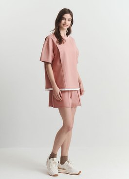 涼感休閒寬版孕哺上衣