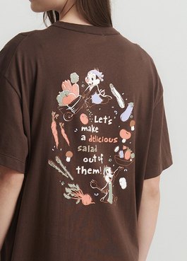 迪士尼奇奇&蒂蒂孕哺洋裝 - 深棕