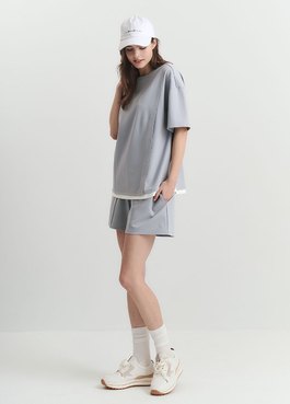 彈力涼感孕婦短褲