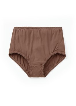 Meryl抗菌涼感孕婦內褲(高腰2入組) - 深棕
