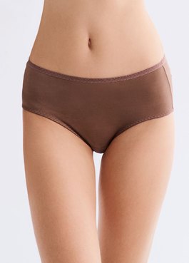 Meryl抗菌涼感內褲(2入組) - 深棕
